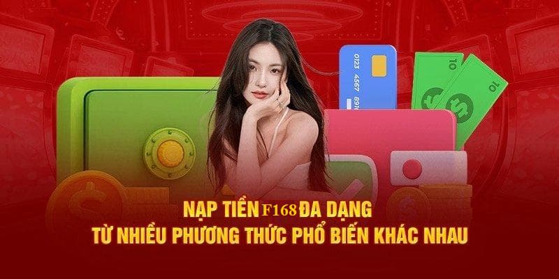 Những phương thức thanh toán mà hội viên có thể thực hiện tại nhà cái F168